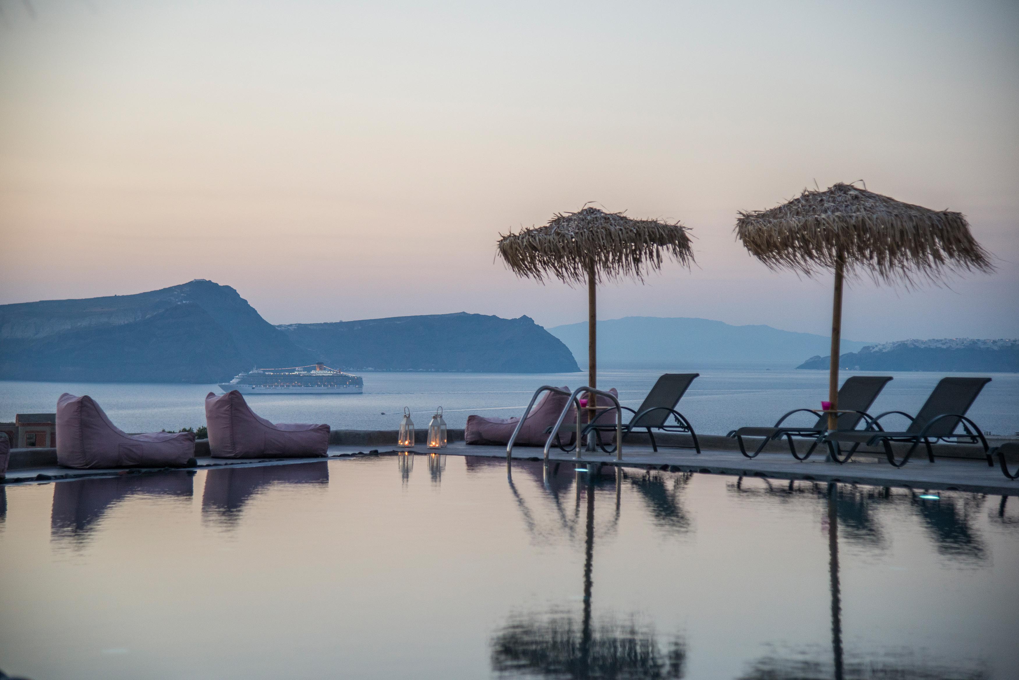 Sunset Faros Hotel Akrotírion Eksteriør billede