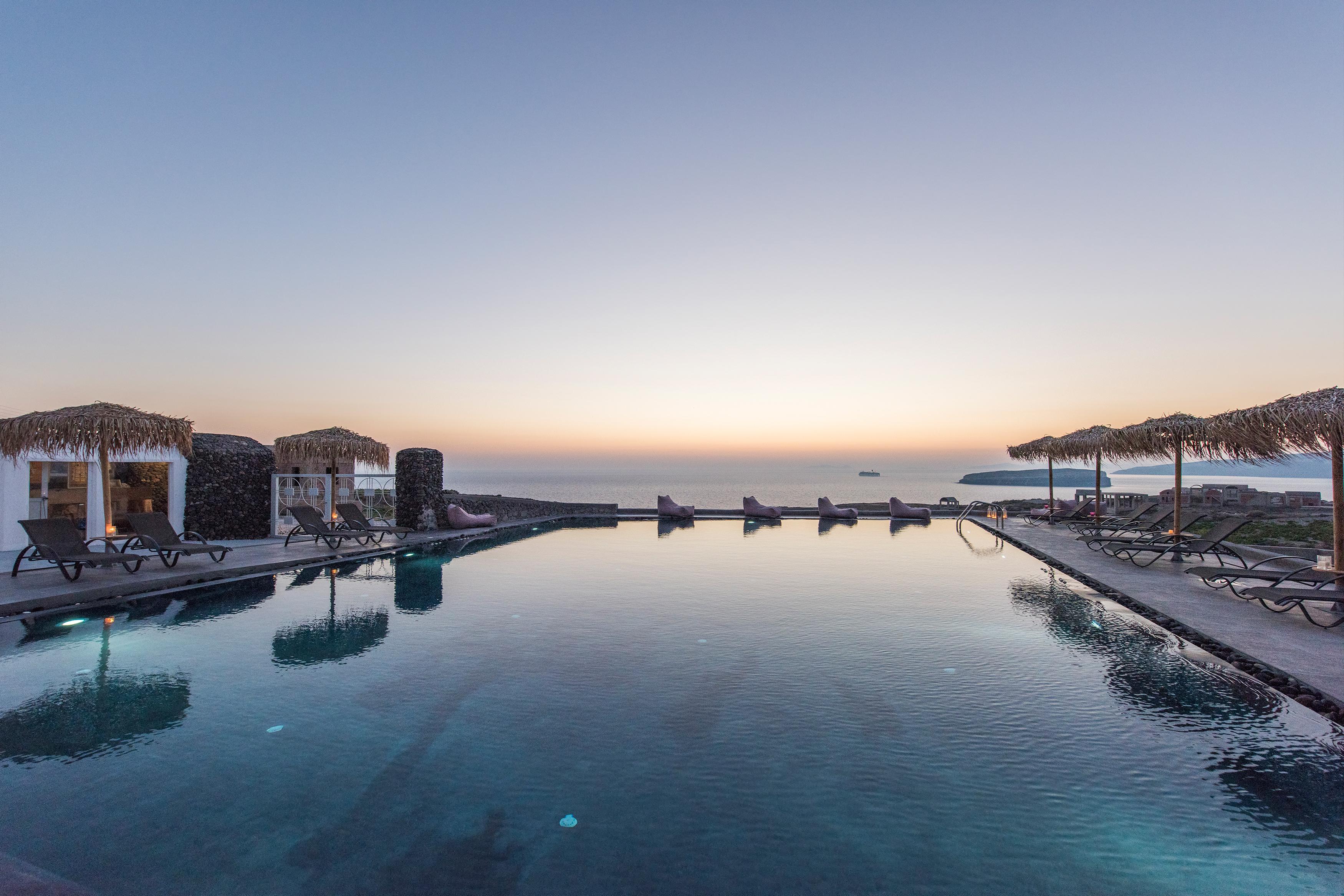 Sunset Faros Hotel Akrotírion Eksteriør billede